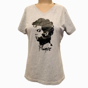 Prince T Shirt Gray Women’s Size Medium